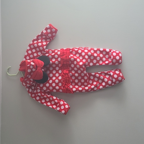 Disney Parks Minnie Mouse Baby Girl Bunting Snowsuit Footie - Picture 6 of 9